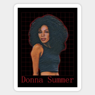 Donna Summer - Retro Fan Design Magnet